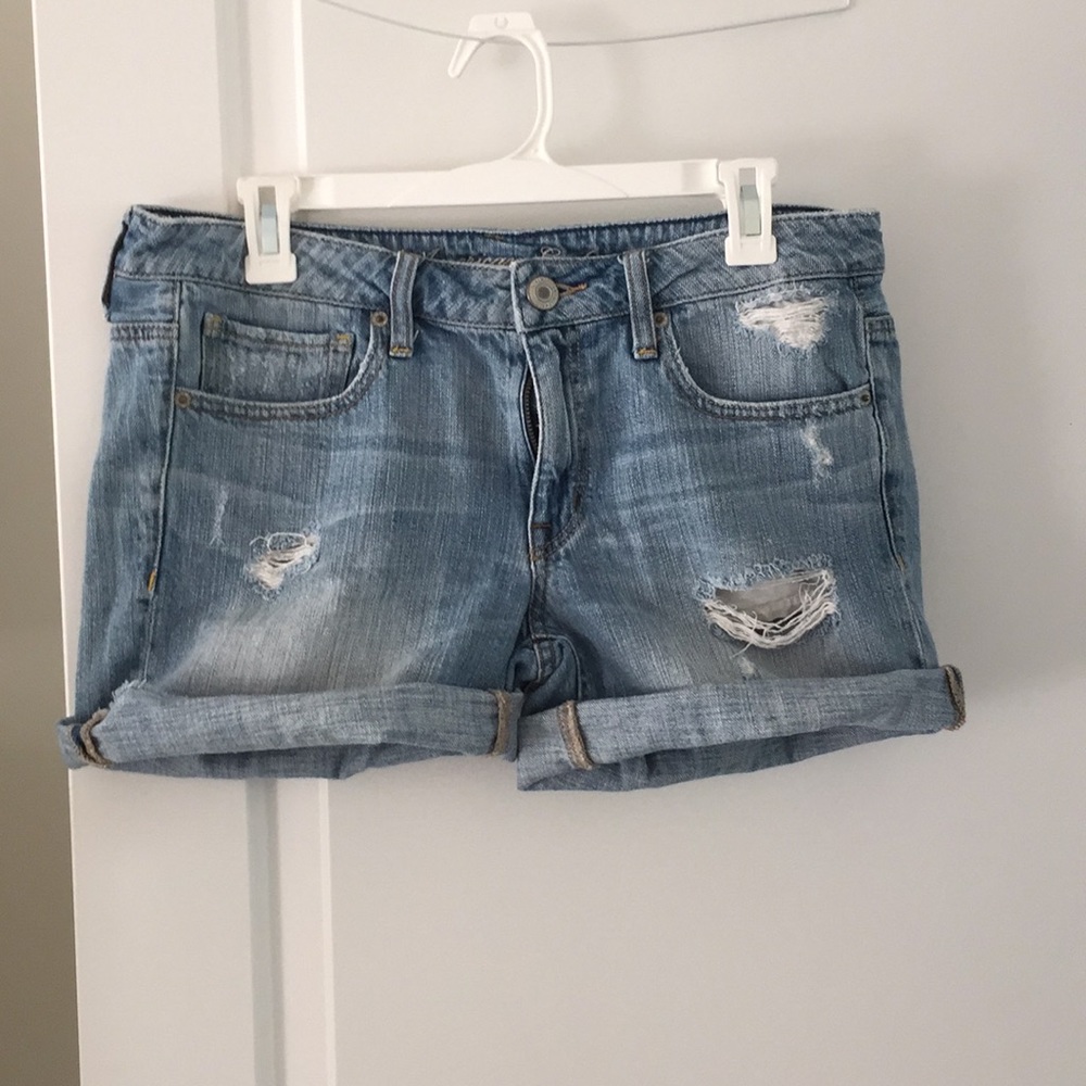 American eagle jean shorts